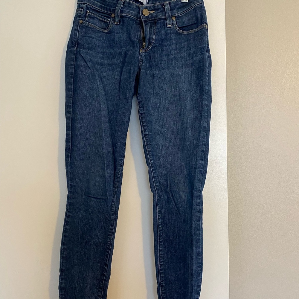 Paige Med. Wash Verdugo Ankle Jean